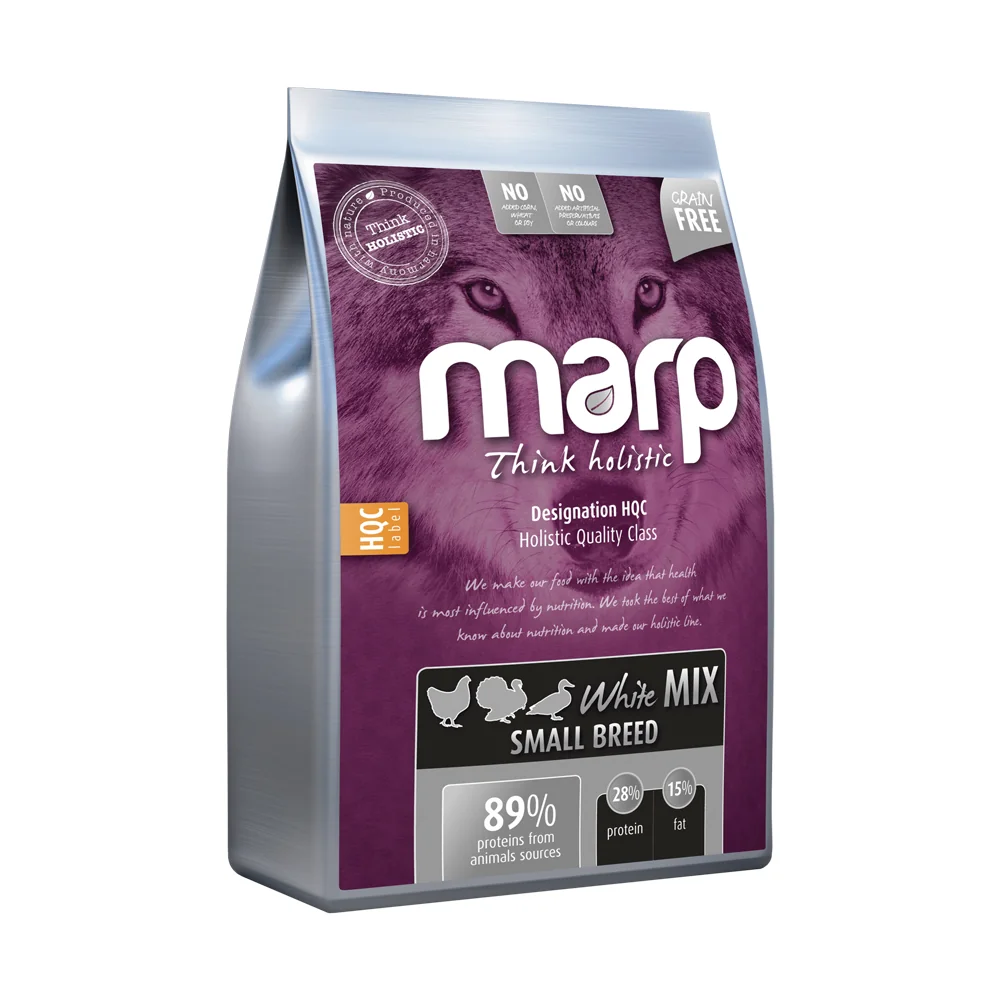 Marp Holistic White Mix bez obilovin krmivo pro malá plemena psů 2 kg