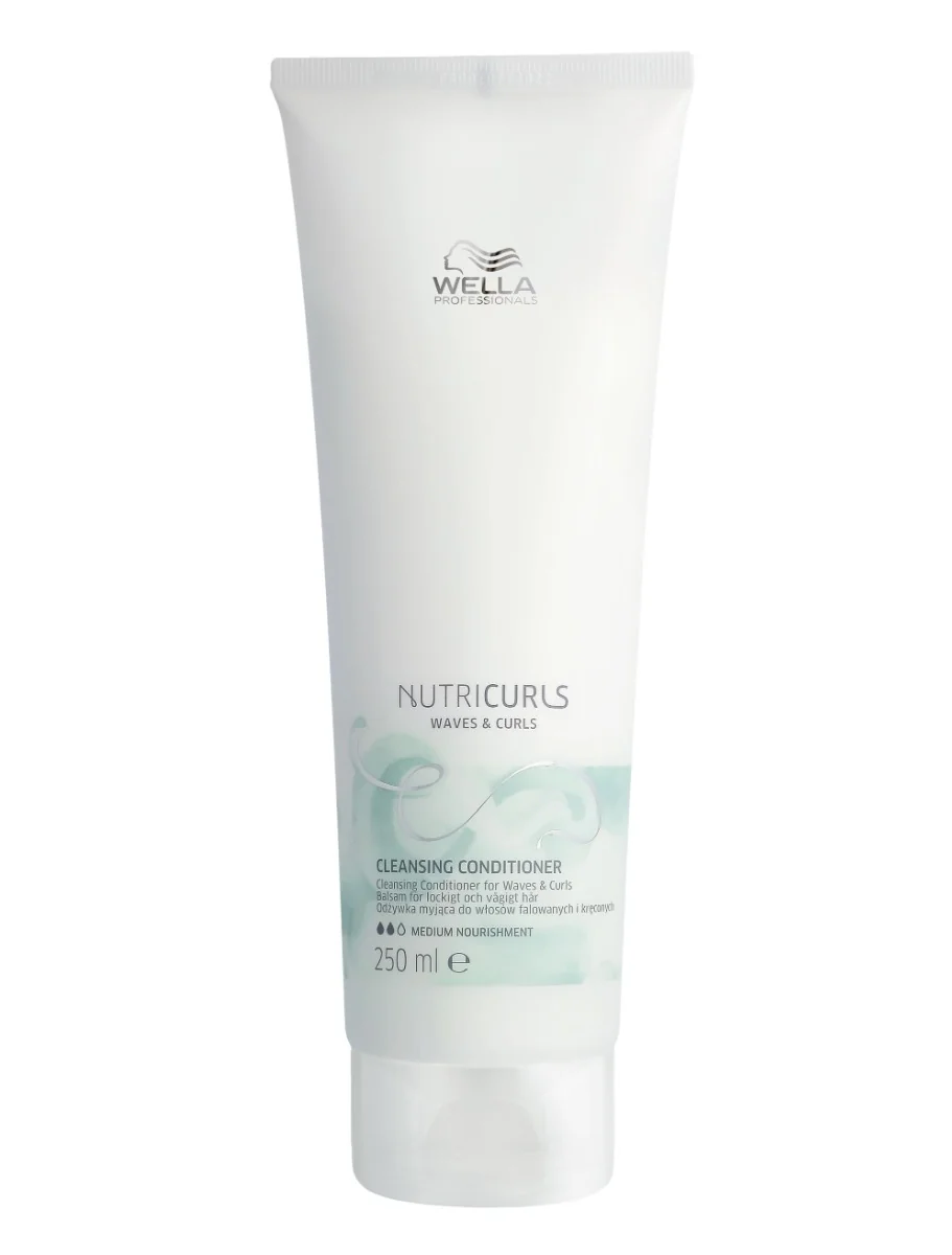 Wella Professionals Nutricurls Cleansing čisticí kondicionér 250 ml