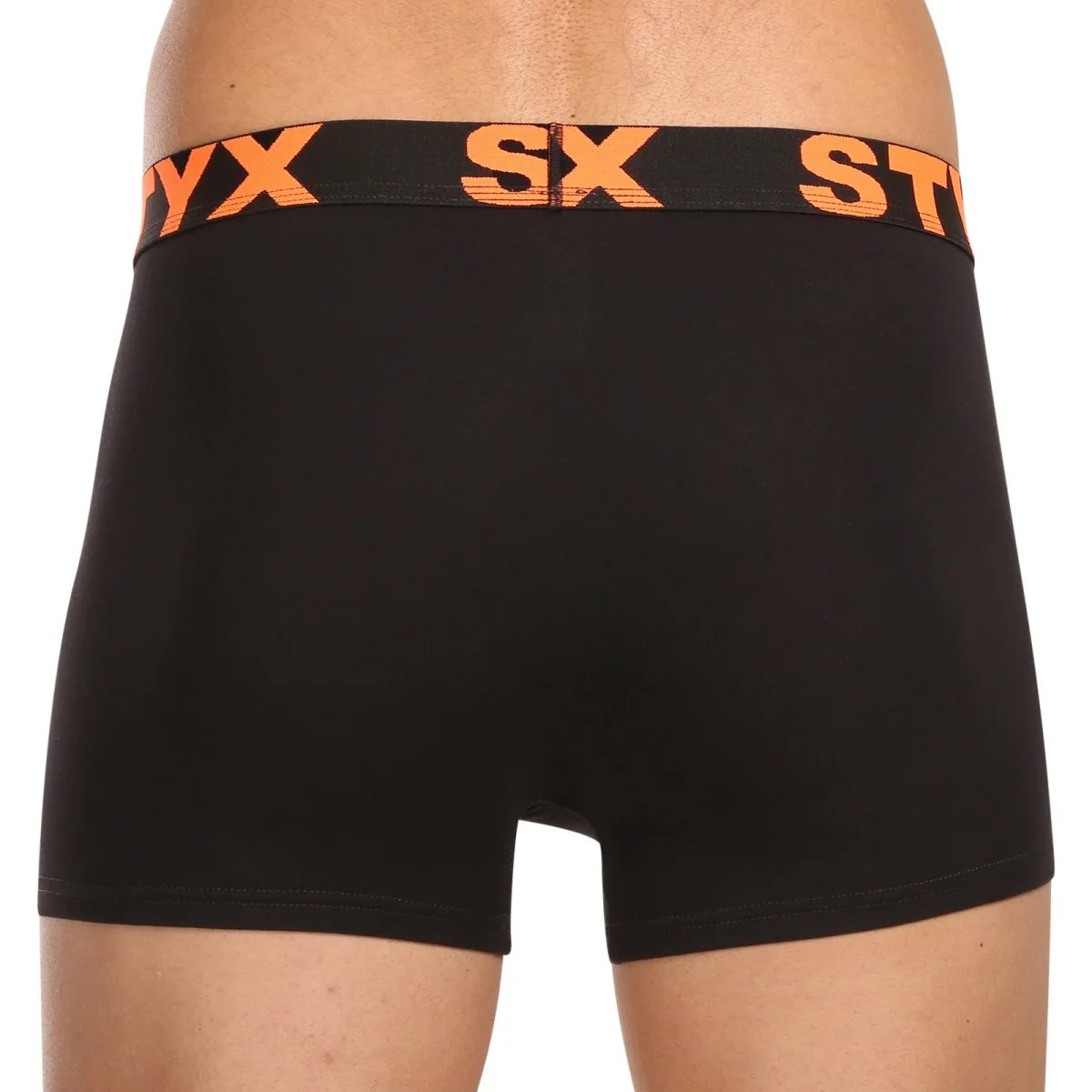 Styx 10PACK pánské boxerky sportovní guma černé (10G9601) XL 