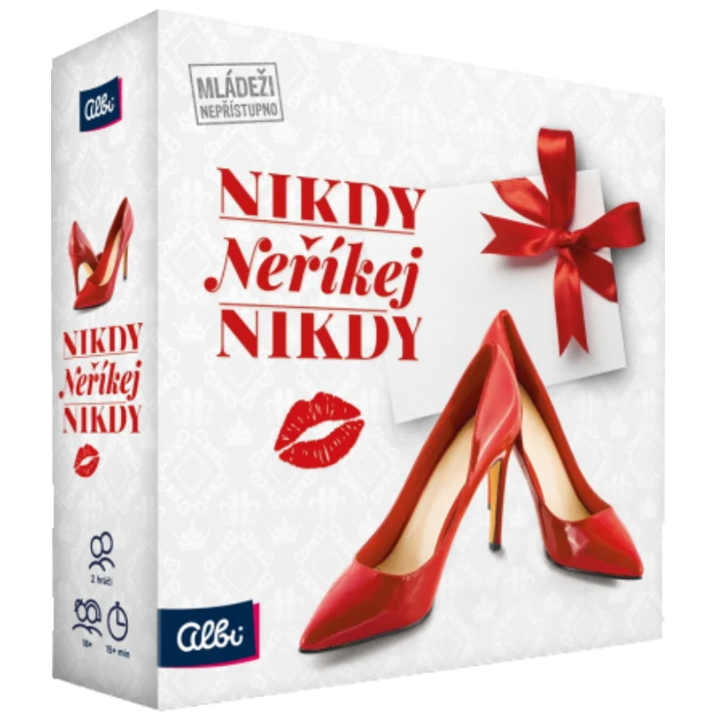 Albi Nikdy neříkej nikdy – stolní hra pro páry