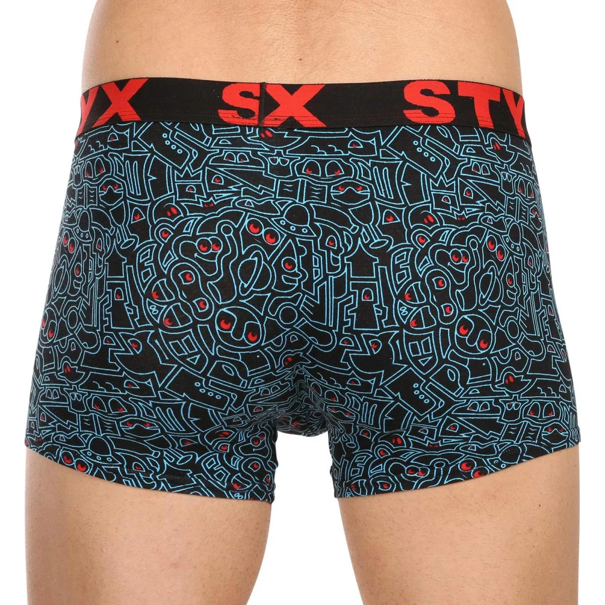 Styx 5PACK pánské boxerky art sportovní guma vícebarevné (5G1269124) L 