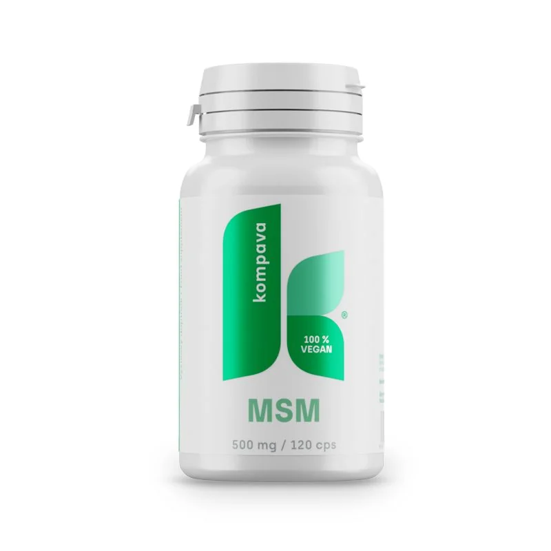 Kompava MSM 500 mg 120 kapslí