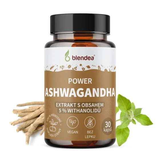 Blendea Power Ashwagandha 30 kapslí