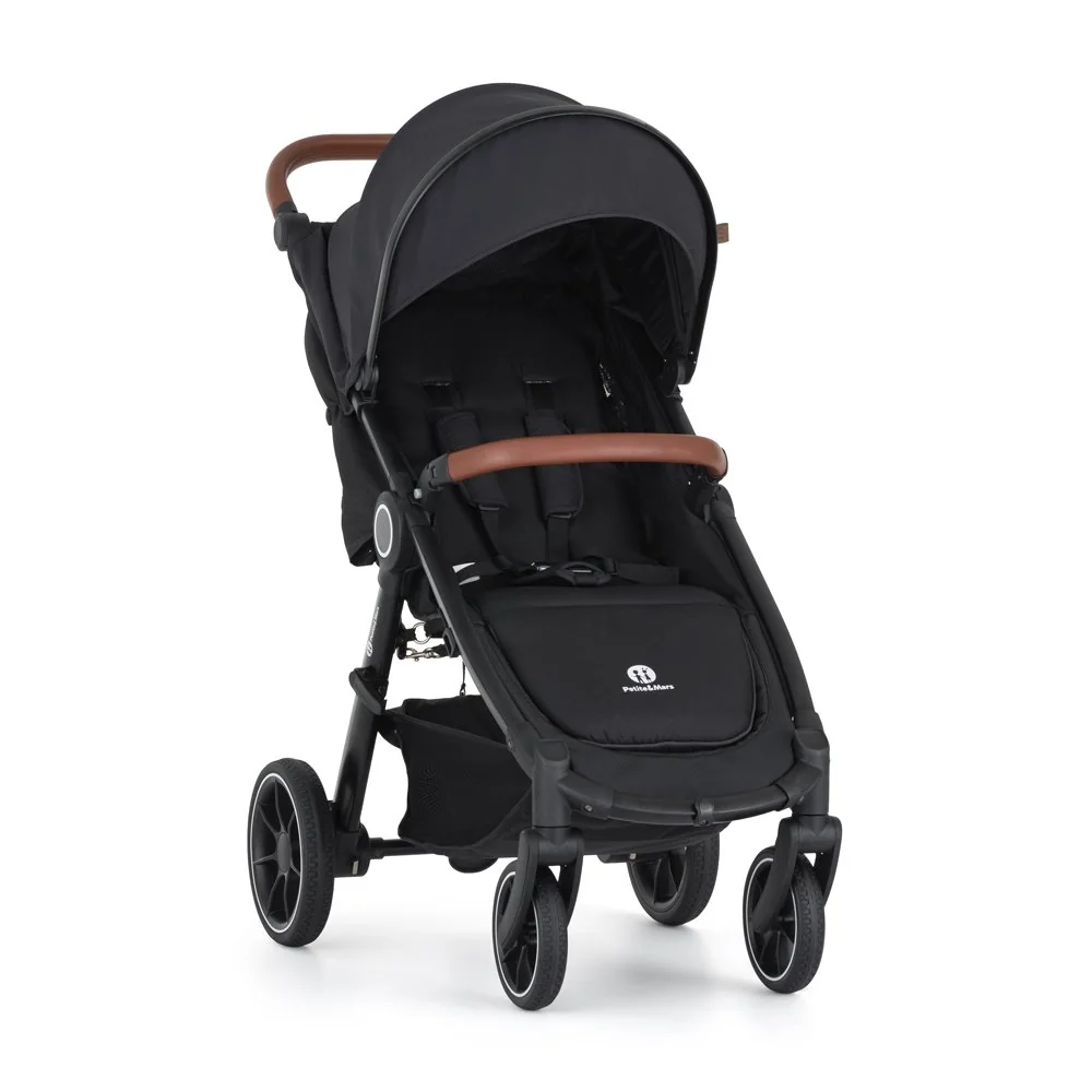 Petite&Mars Kočárek sportovní Street2 RWS Oak Perfect Black 