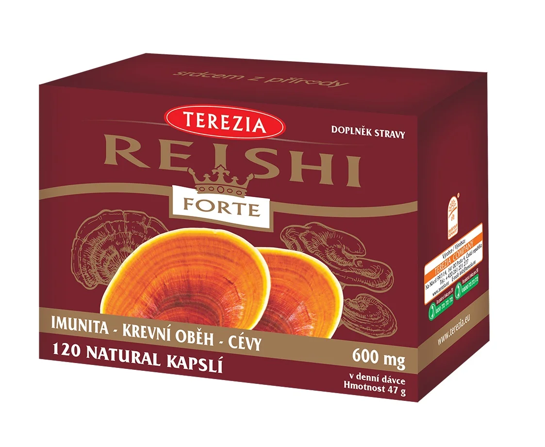 Terezia Reishi Forte 120 kapslí