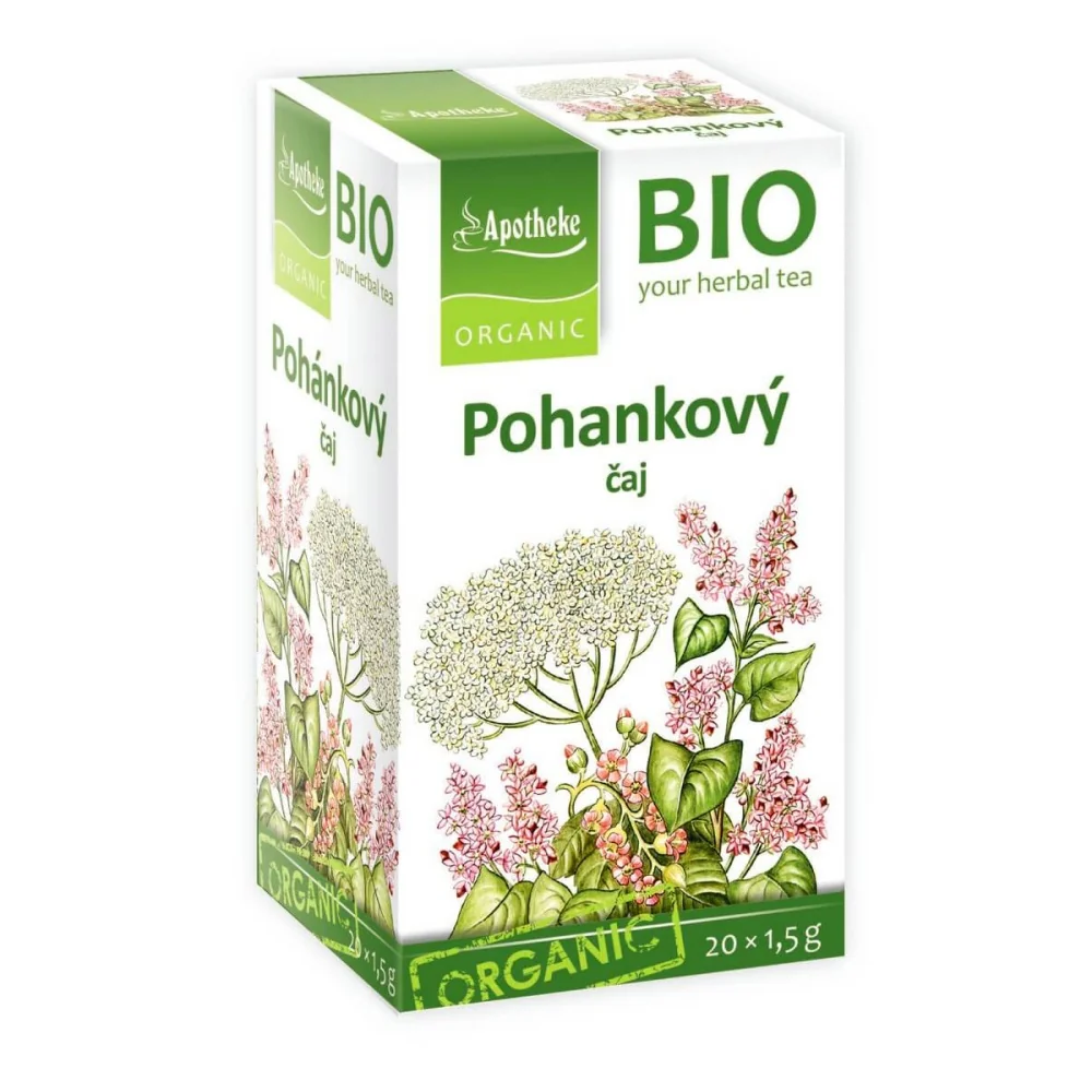 Apotheke BIO Pohankový čaj nálevové sáčky 20x1,5 g