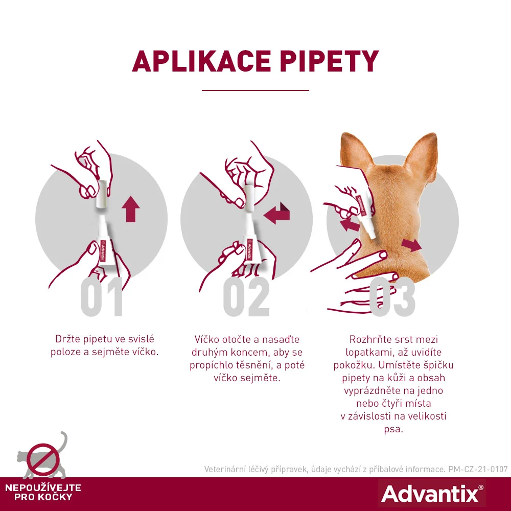 Advantix pro psy od 25 do 40 kg spot-on 1x4 ml