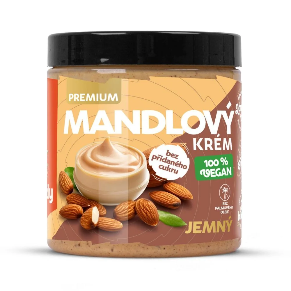 Grizly Mandlový krém jemný premium 250 g