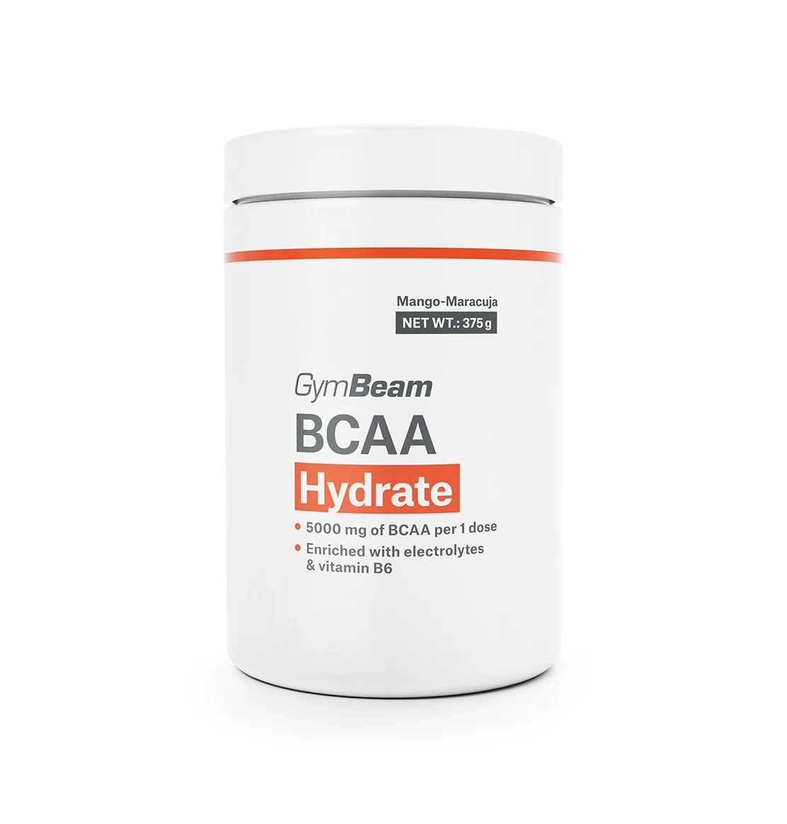 GymBeam BCAA Hydrate mango maracuja 375 g