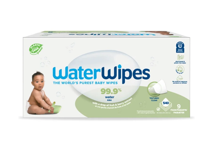 WaterWipes Vlhčené ubrousky Soapberry 9x60 ks