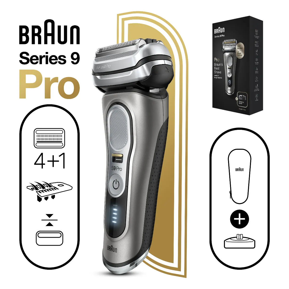 Braun Series 9 9415s pánský holicí strojek Grey