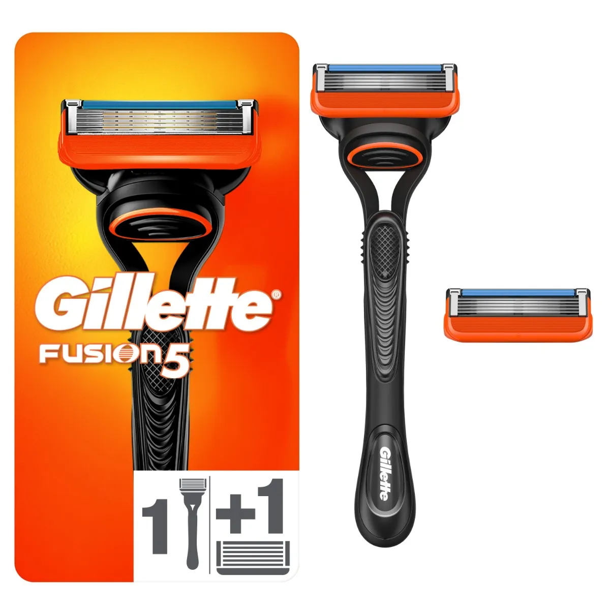 Gillette Fusion5 Manual pánský holicí strojek + 2 hlavice