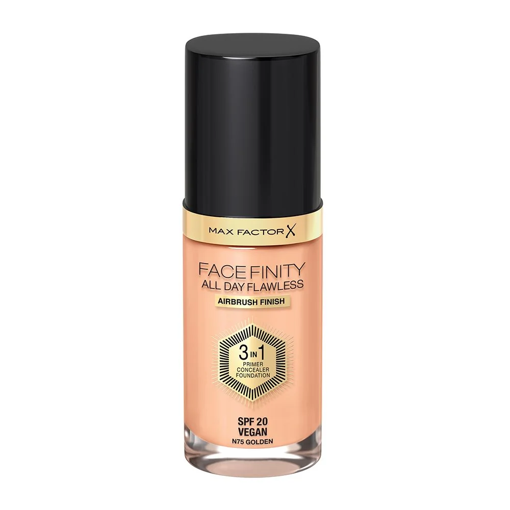 Max Factor Facefinity All Day Flawless 3v1 make-up N75 Golden 30 ml