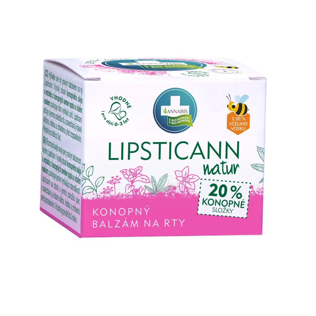 Annabis Lipsticann Natur konopný balzám na rty 15 ml