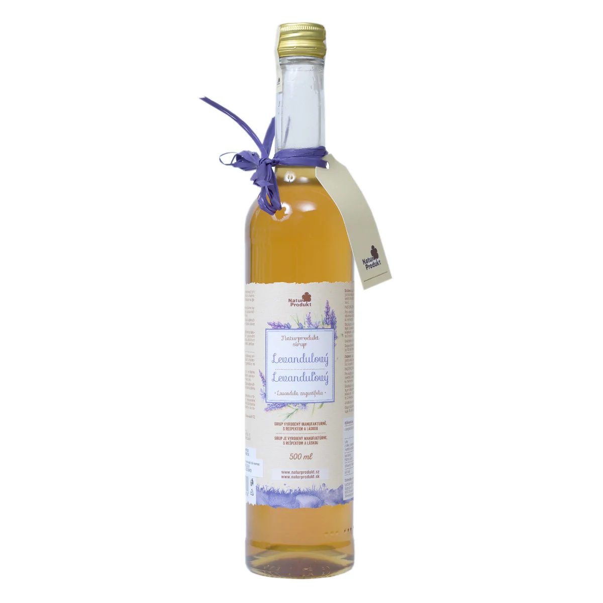 Naturprodukt sirup Levandulový 500 ml