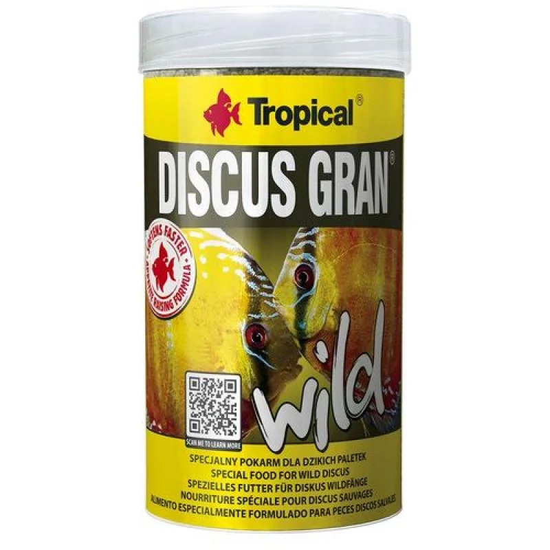 Tropical Discus Gran Wild 250ml/110g krmivo pro všechny druhy Discusů