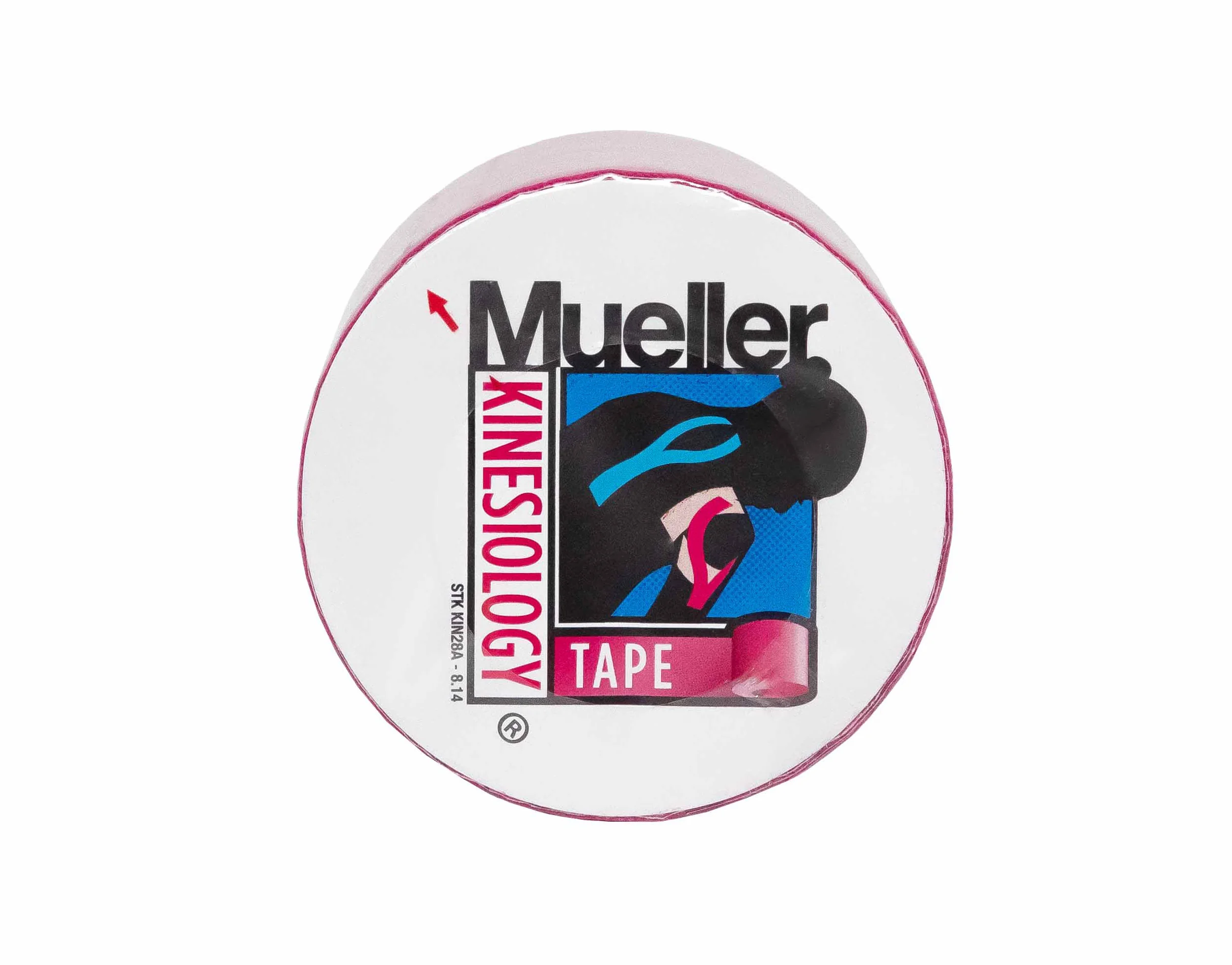 Mueller Sports Medicine Kinesiology Tape, kineziologický tejp, 5cm x 5m, růžový 