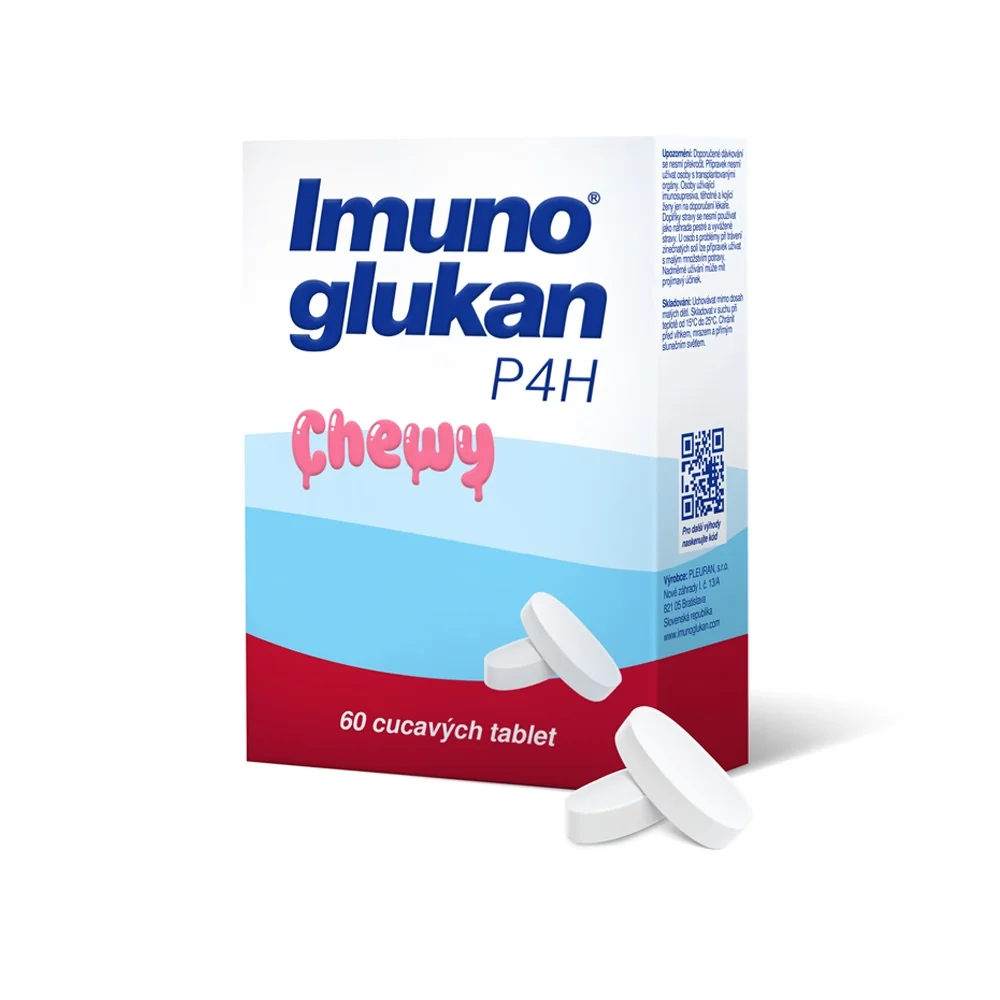 Imunoglukan P4H 60 cucavých tablet