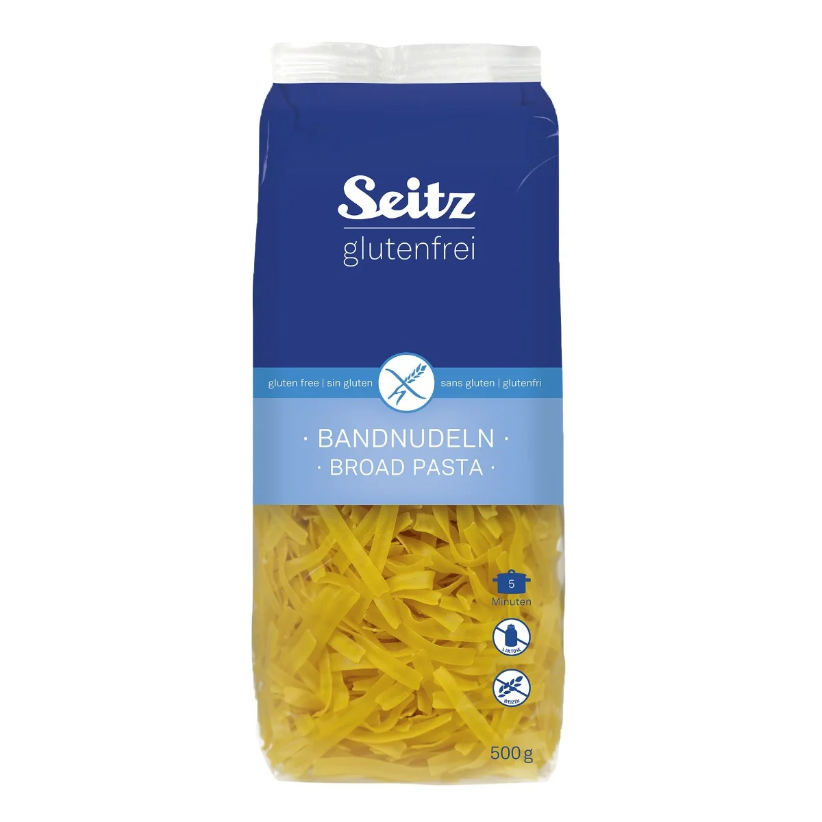 SEITZ Těstoviny Tagliatelle široké nudle bez lepku 500 g