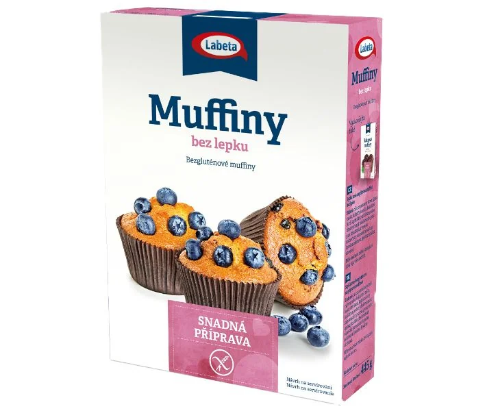 Labeta Muffiny bez lepku 445 g