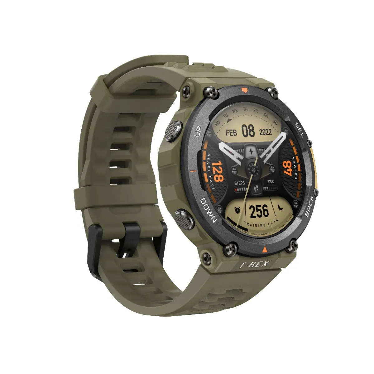 Amazfit T-Rex 2 Wild Green chytré hodinky