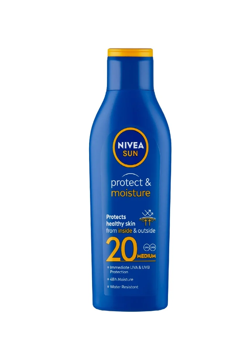 Nivea SUN Hydratační mléko na opalování OF20 200 ml