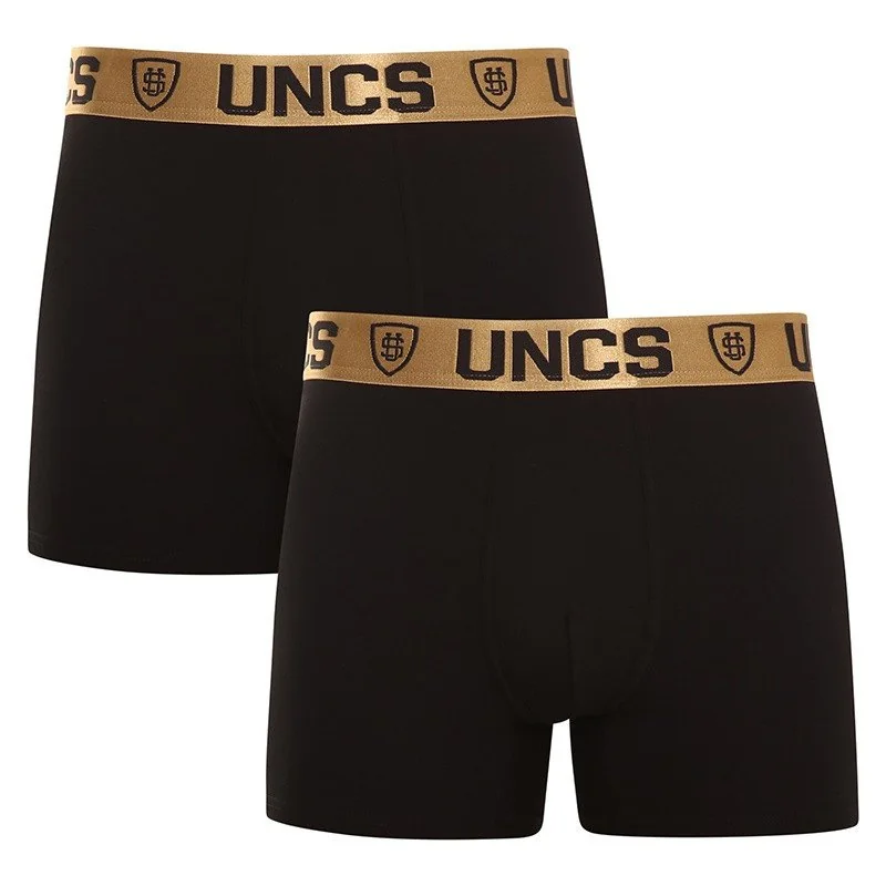 UNCS 2PACK pánské boxerky Goldman nadrozměr (20Z067PSPP) 5XL 