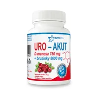 Nutricius URO-AKUT Manosa 750 mg + Brusinky 8600 mg