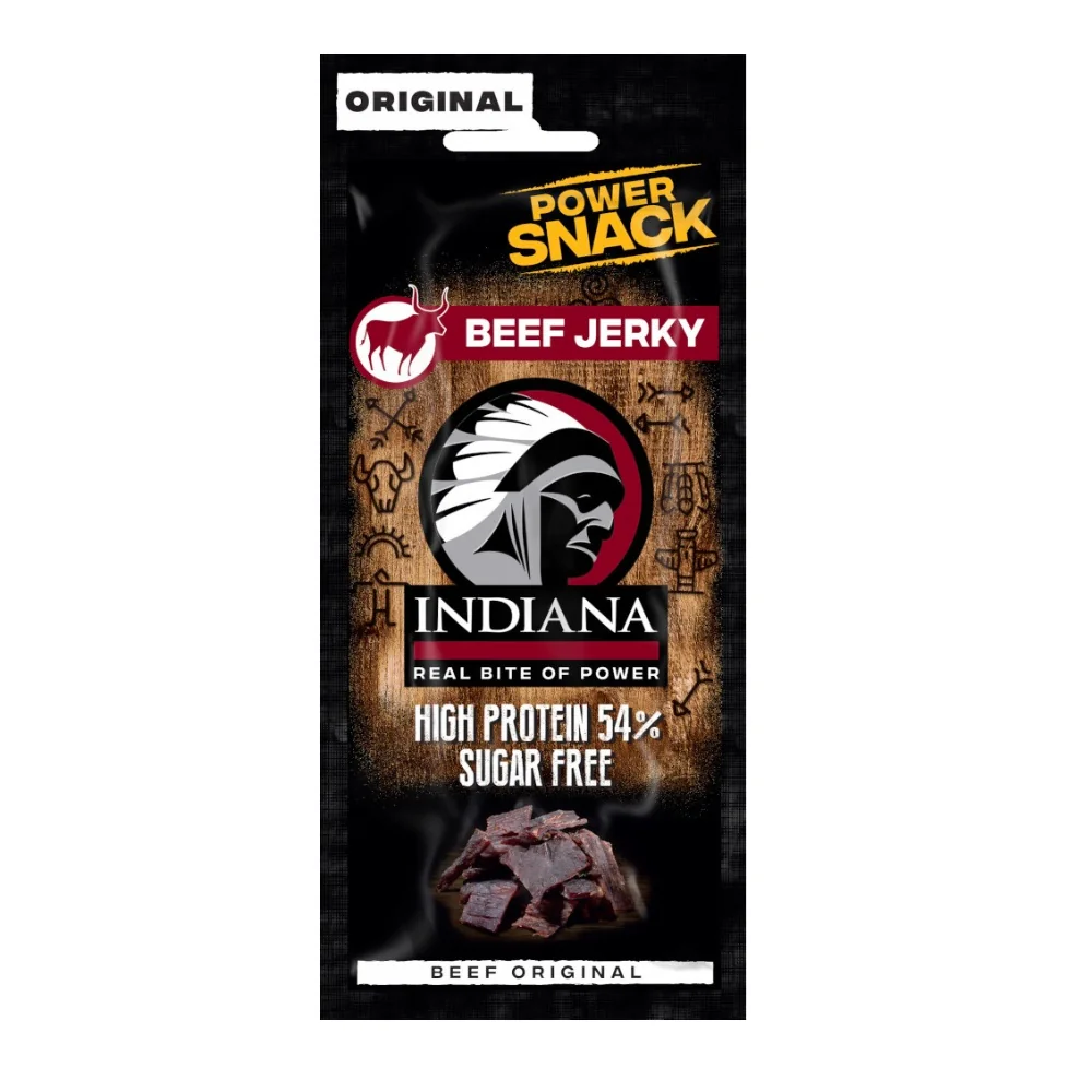 Indiana Jerky Beef Power Snack 12 g