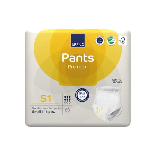 Abena Pants Premium S1 inkontinenční kalhotky 16 ks