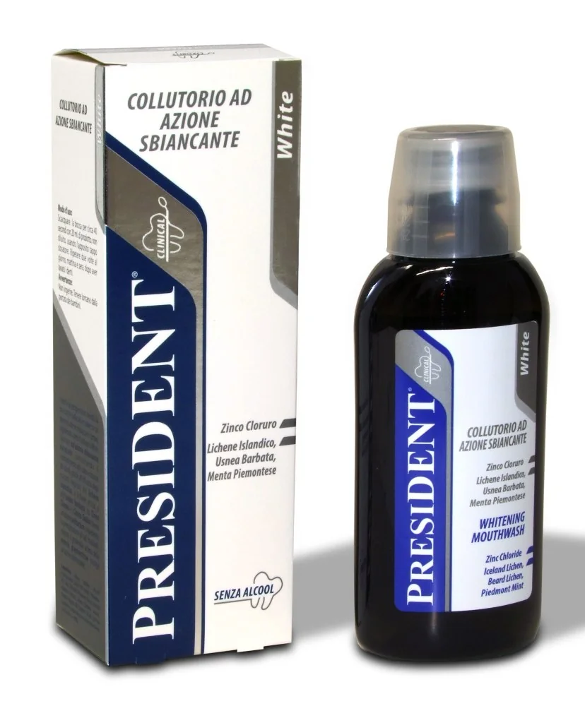 President Ústní voda White 250 ml