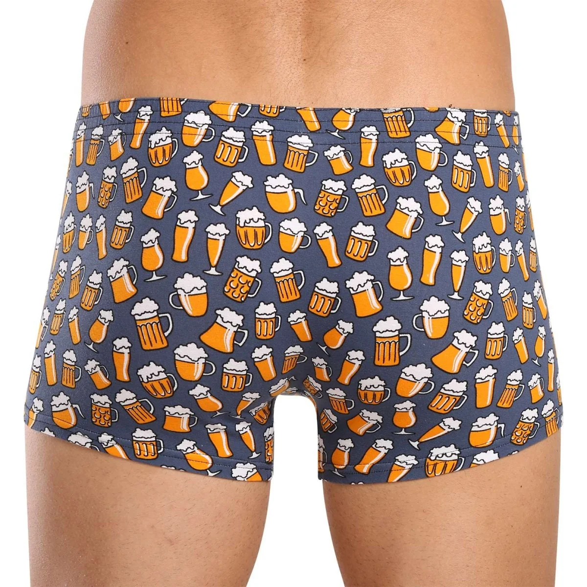 Styx Pánské boxerky art klasická guma pivo (Q1357) XL 