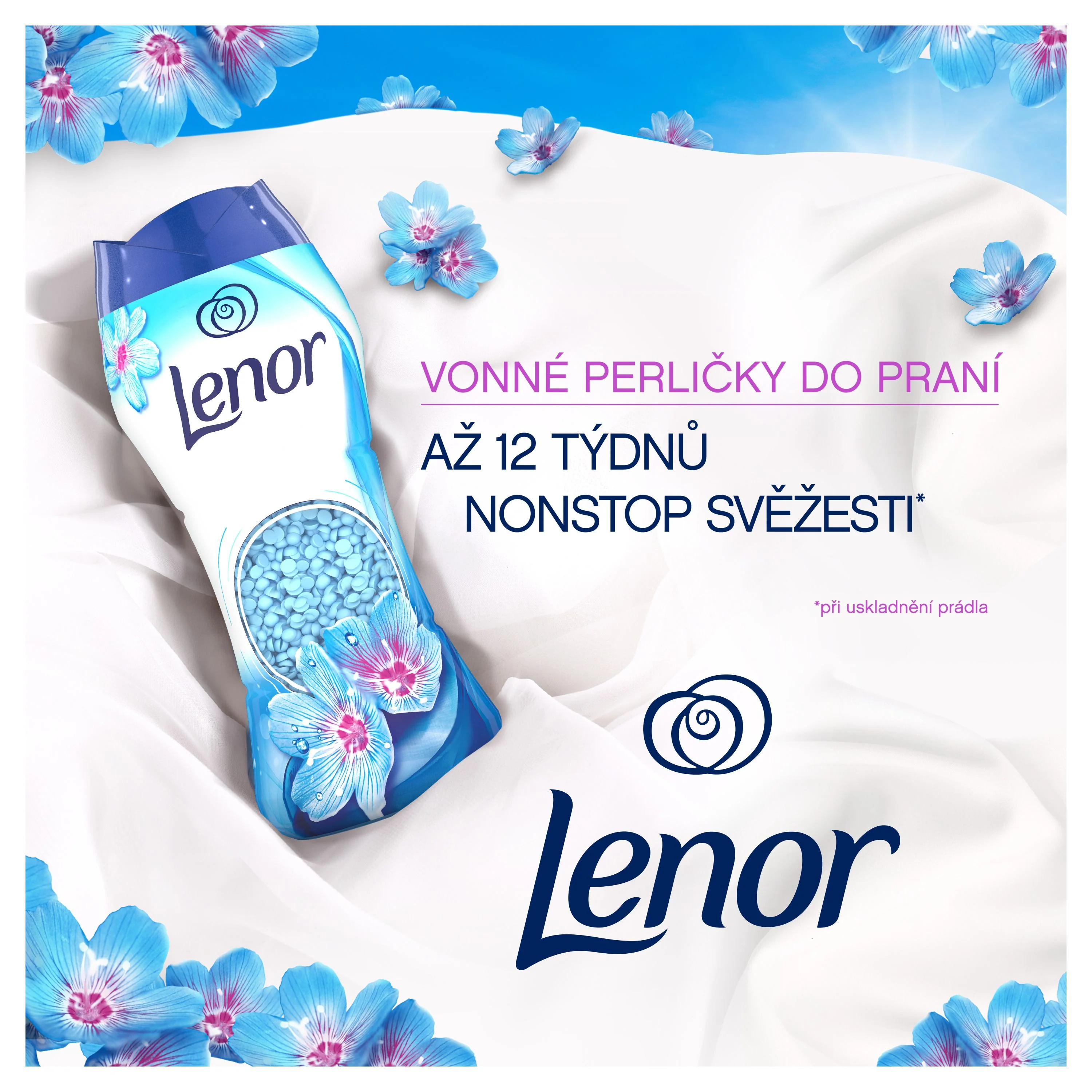 Lenor Vonné perličky Spring Awakening 2x140 g