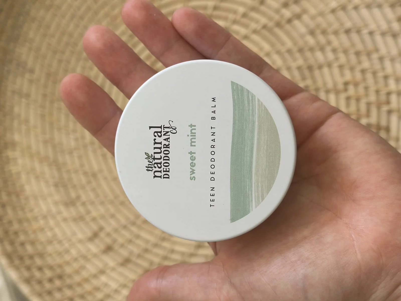 The Natural Deodorant Co. Přírodní deodorant Teen Balm Sweet Mint 55 g