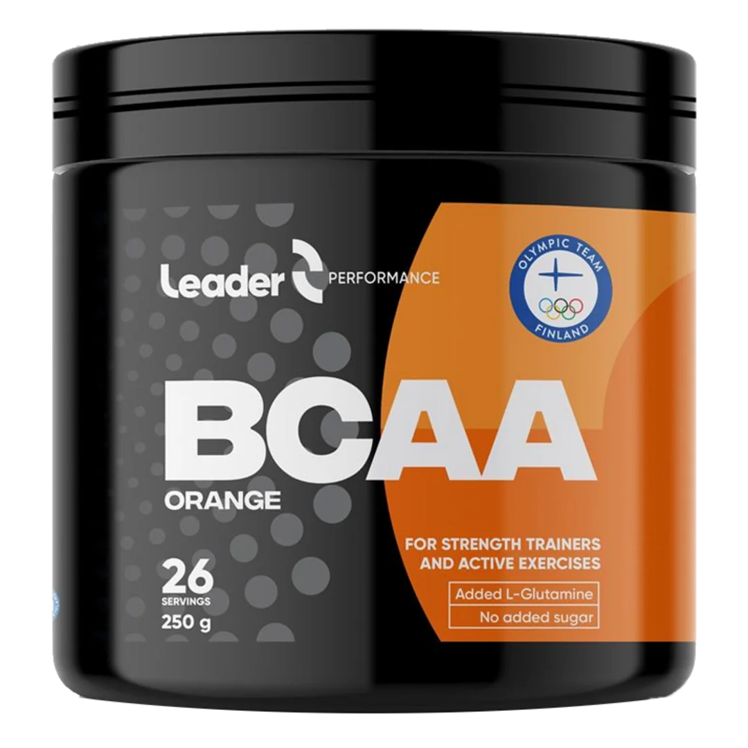 LEADER BCAA 250g - pomeranč