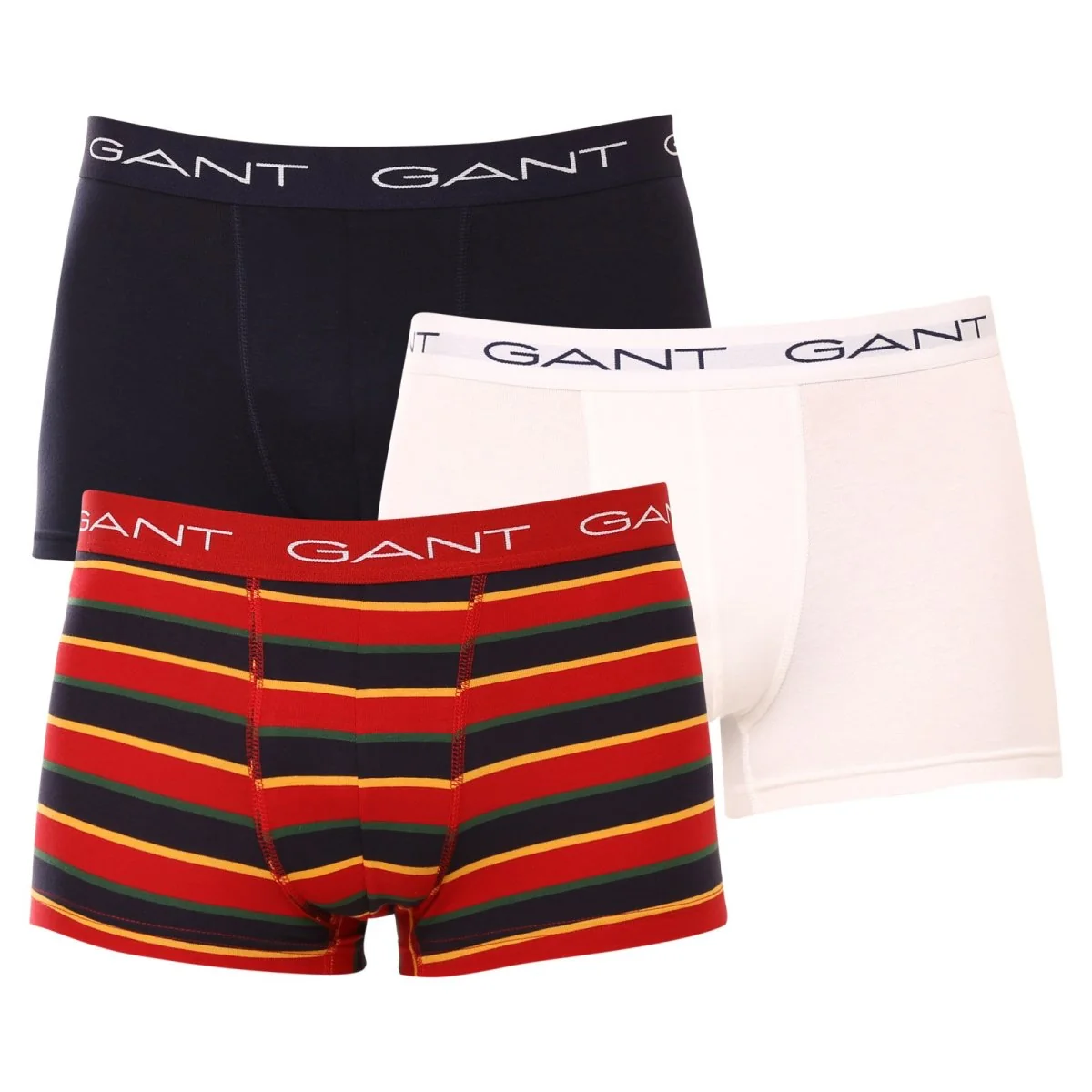 GANT 3PACK pánské boxerky vícebarevné (902243013-630) M 