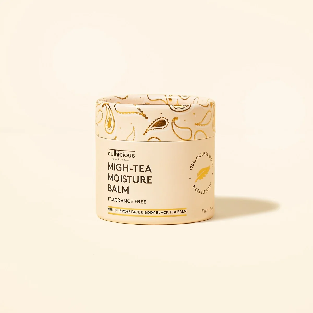 Delhicious Migh-Tea Moisture Multipurpose Balm - Fragrance Free tělový balzám 50 g