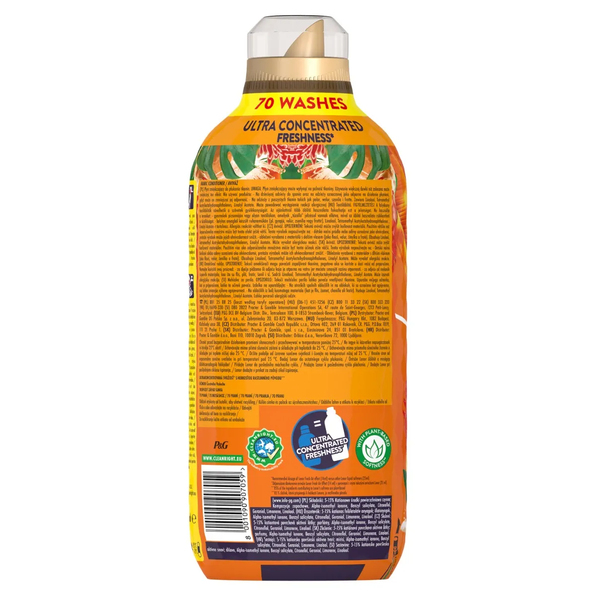 Lenor Fresh Air Aviváž Tropical Sunset 980 ml 70 praní