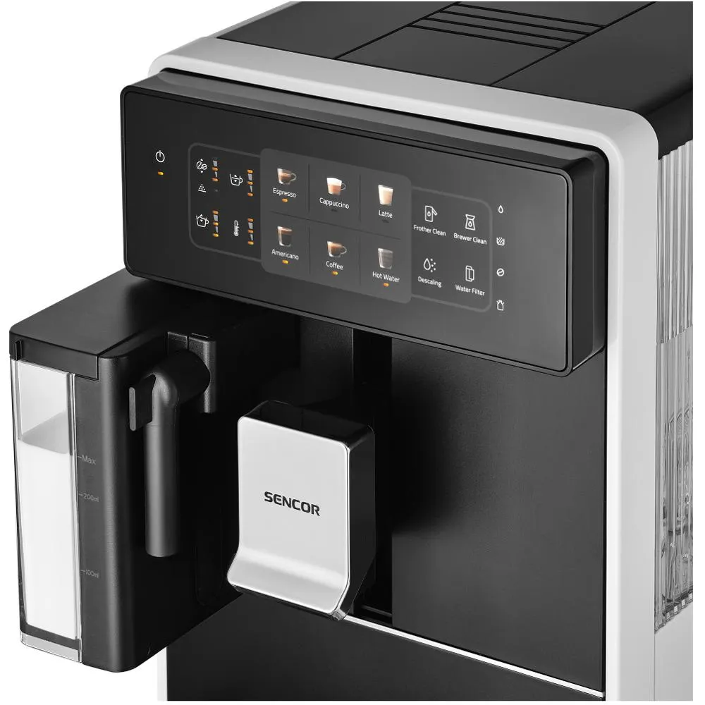 SENCOR SES 9301WH Espresso automatický kávovar bílý