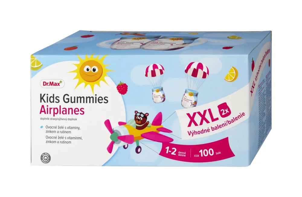 Dr. Max Kids Gummies AIRPLANES XXL 100 ks
