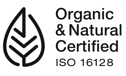 Všechny produkty SCENS splňují mezinárodní organic a natural ISO certifikaci.