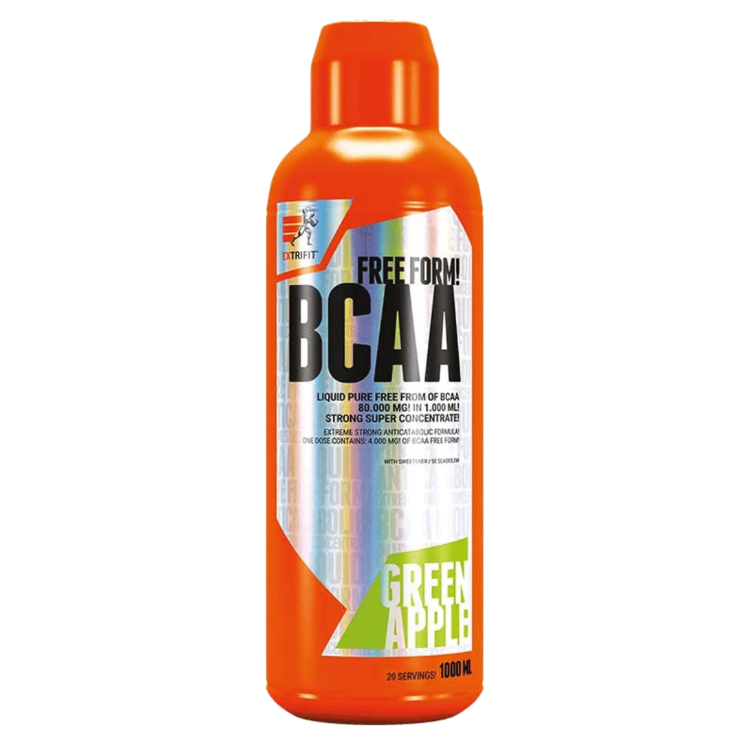 Extrifit BCAA Free Form Liquid 80.000mg 1000ml - meruňka