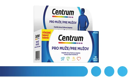 Centrum multivitamín pro muže - vysoce kvalitní výživové složení vyvinuté speciálně pro muže