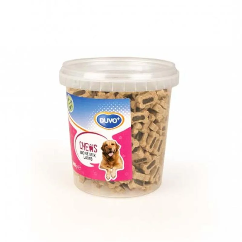 Duvo+ Chews! Bone mix lamb měkké pochoutky 500g 