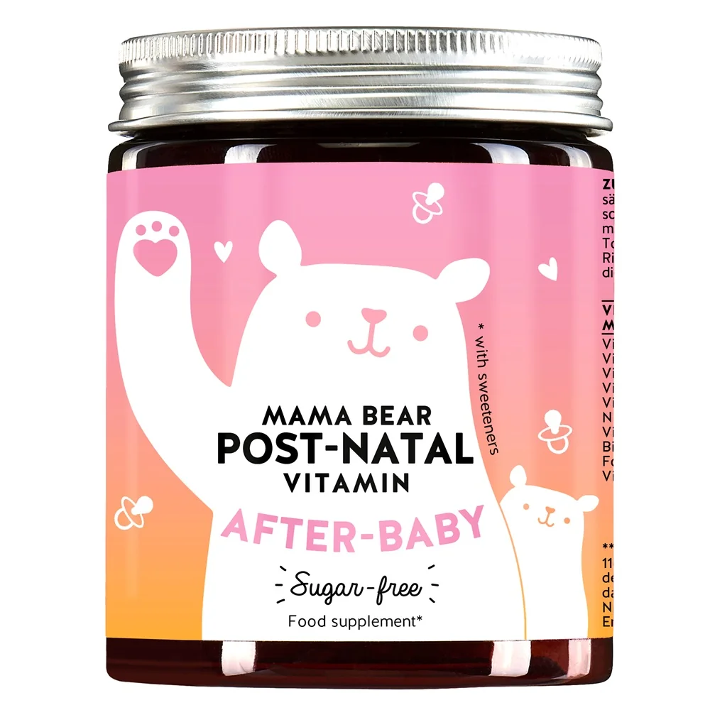 Bears With Benefits Mama Bear Postnatal vitaminy pro čerstvé maminky 60 ks