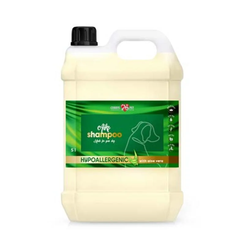 Cobbyspet AIKO HYPOALLERGENIC SHAMPOO 5L hypoalergenní šampon pro psy