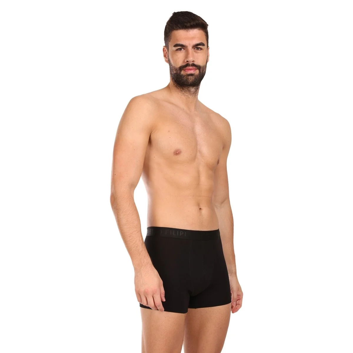 Pietro Filipi 5PACK pánské boxerky černé (5BCL001) M 