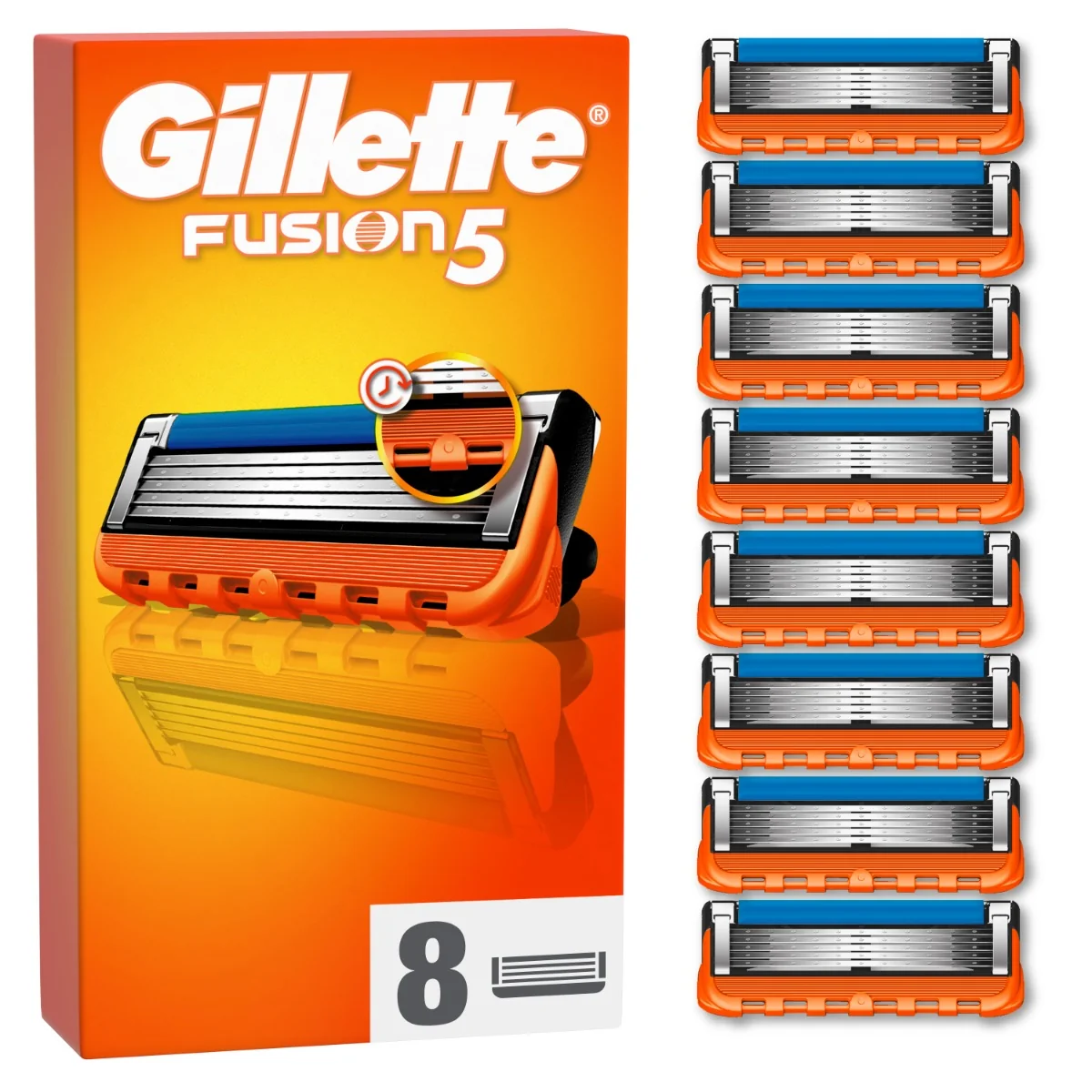 Gillette Fusion5 Manual náhradní hlavice 8 ks