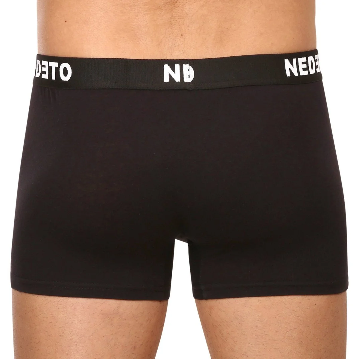 Nedeto 3PACK pánské boxerky černé (3NB001b) XL 