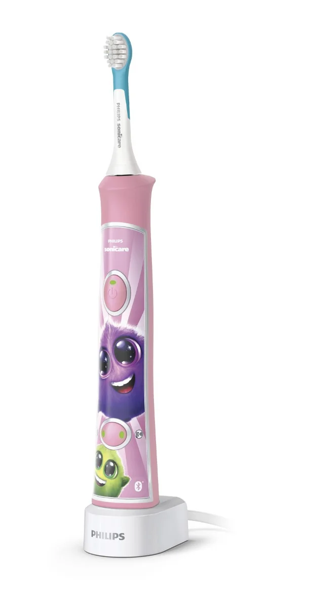 Philips Sonicare for Kids HX6352/42 dětský sonický zubní kartáček růžový